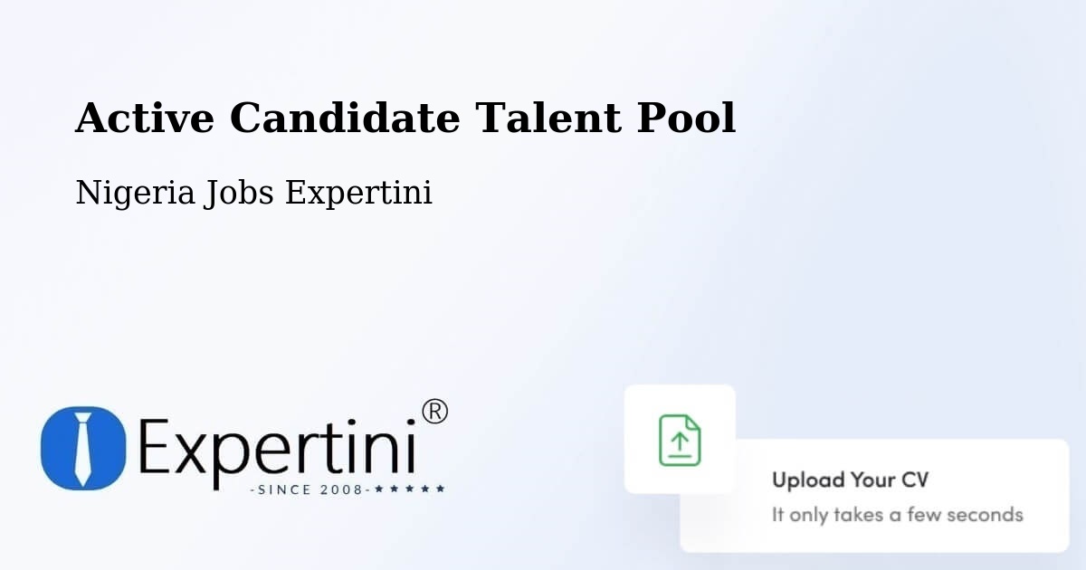 Active Candidate Talent Pool – Bara - Nigeria Jobs Expertini