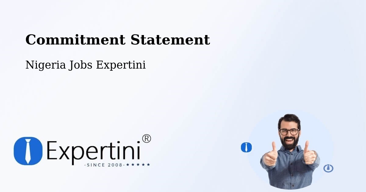 Corporate Commitment – Bara - Nigeria Jobs Expertini