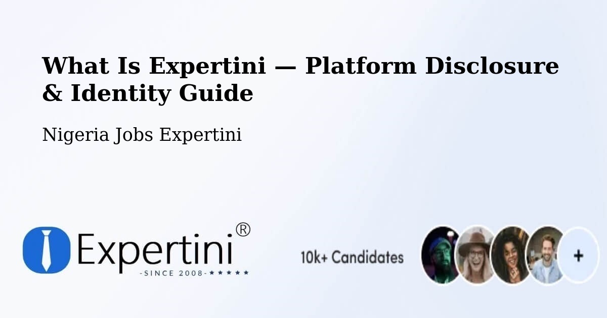 What Is Expertini — Platform Disclosure & Identity Guide – Bara